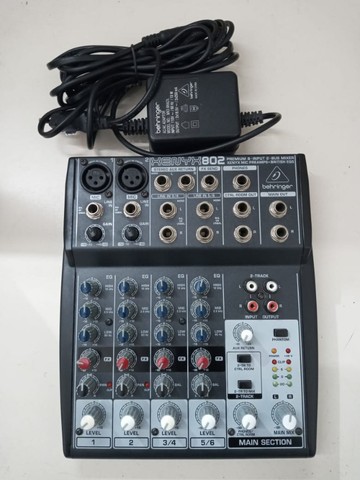 mixer audio behringer xenyx 802