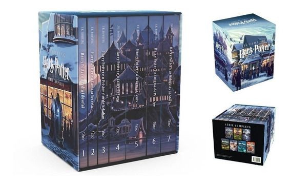 Livro- caixa coleção do Harry Potter- 7 livros volumes- box - Foto 2