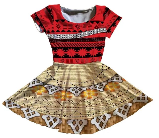 Vestido adulto estilo boneca Moana com manga - Roupas - Vila