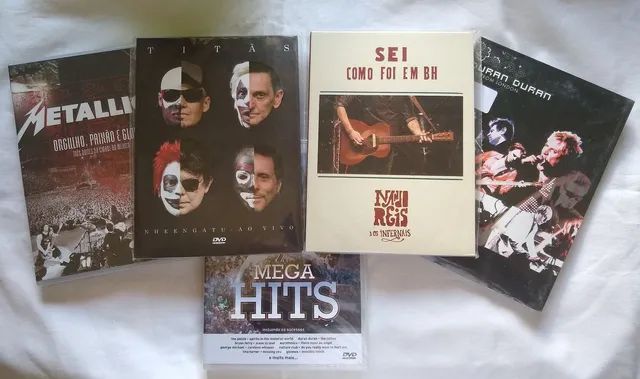 Venda de DVDs.