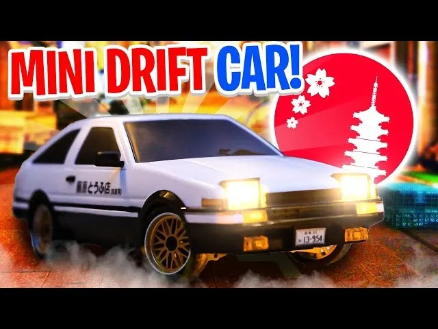 Carrinho De Controle Remoto Toyota Ae86 Drift 1/10 Vel 70 Km