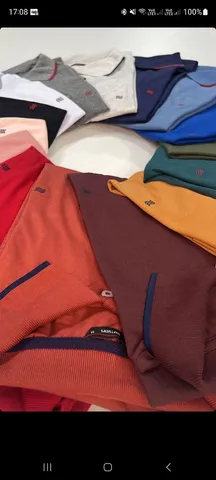 Polo Algodão Masculina