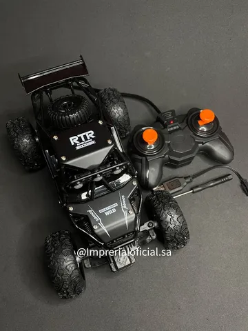 Carro De Controle Remoto 4x4 6wd Rock Crawler 2.4ghz 10km/h em