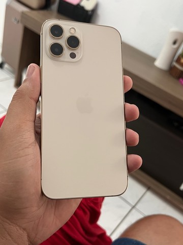 iPhone 12 Pro Max 512 GB e saúde 100% completo! 