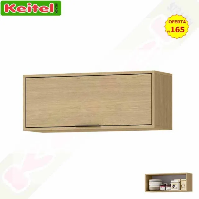 Aéreo 80 cm basculante Glória Castanho / Off White