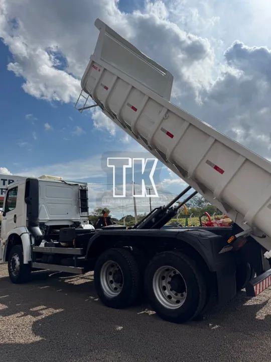 Caminhão Volkswagen 24250 Basculante ano 08/09 - TK Tratores Nova Andradina - MS  - Foto 3