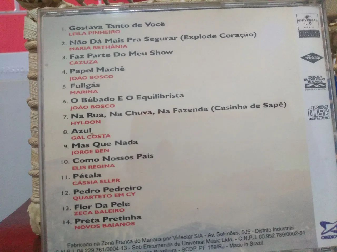 CD O melhor da MPB Credicard  - Foto 3