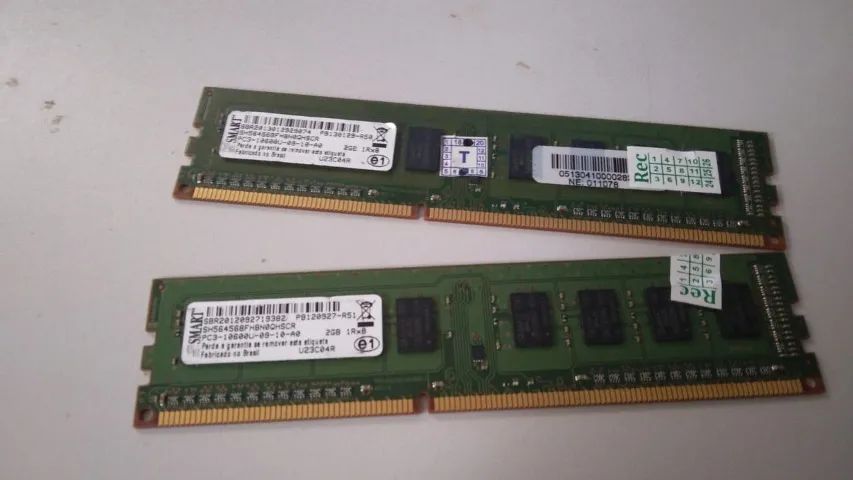 Memória Ram 4gb DDR3 (2x2)