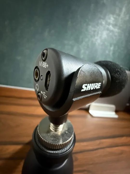 Kit De Vídeo Shure Mv88+ Microfone Para Ios E Android - Foto 3