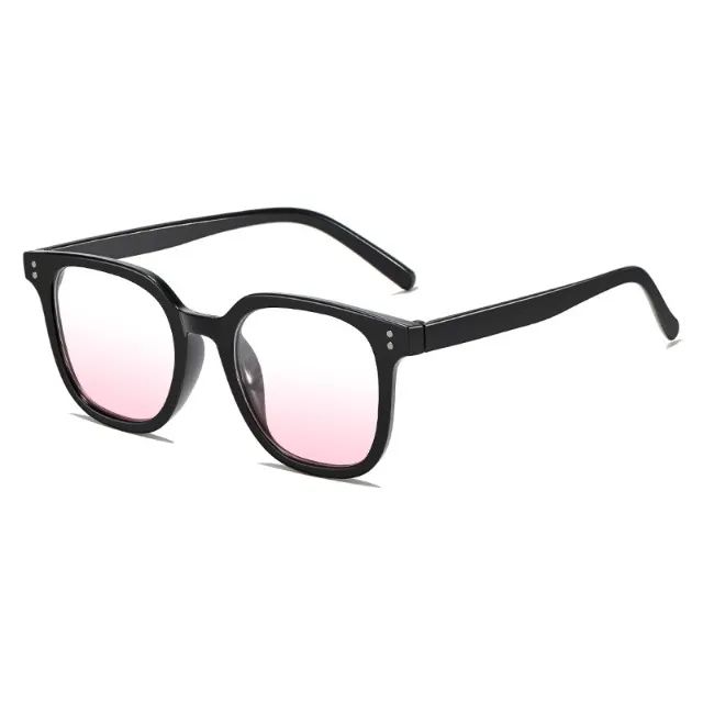 Óculos de Sol Degradê Rosa - Armação Preta