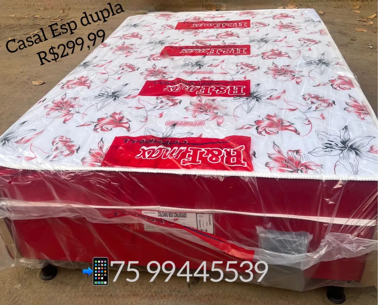 Conforto e qualidade, cama box casal espuma D28! - Foto 5