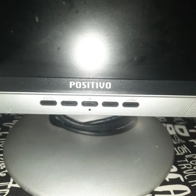 Monitor Lcd Positvo 17 black /Prata oportunidade - Foto 2
