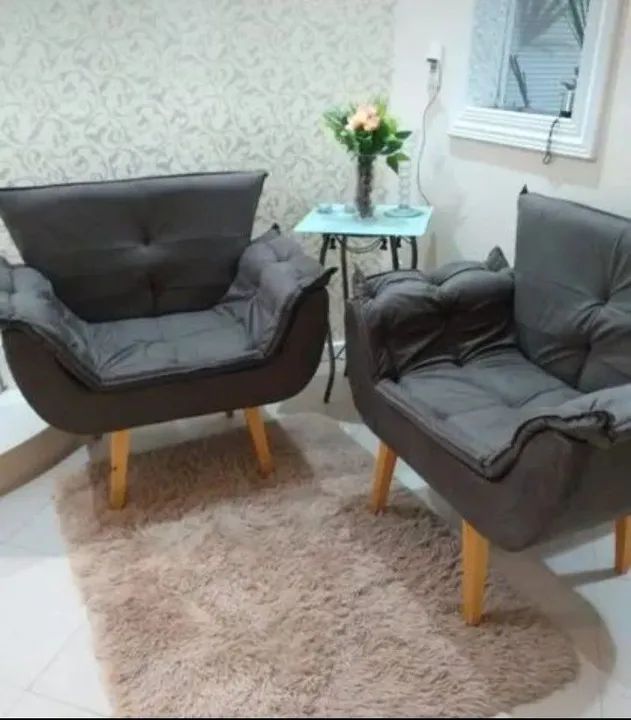 Poltronas Decorativas para Sala de Estar - Foto 3