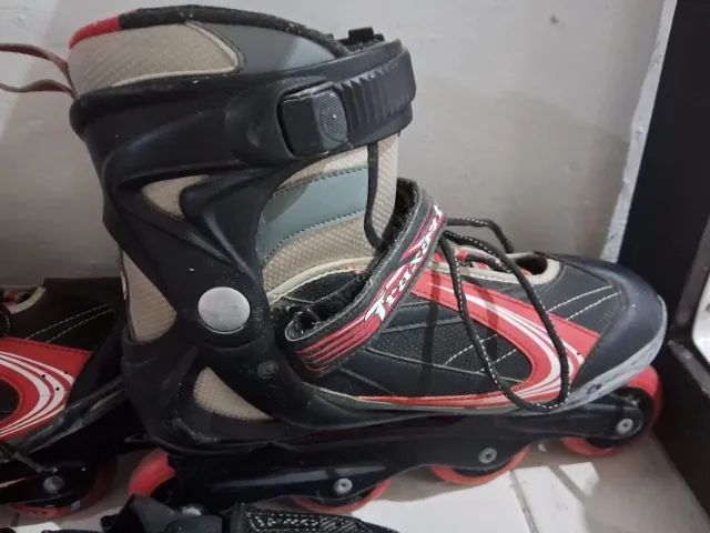 Kit Patins Joelheira e Cotoveleira - Tamanho 42 - Foto 5