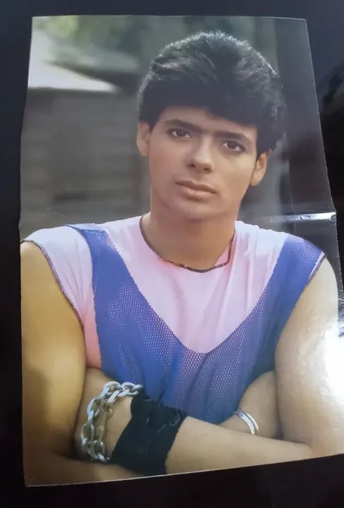 Poster Gigante do Menudo 1984 - Autografado - Foto 2