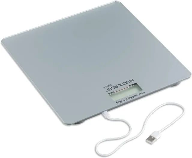 Balança Digital Recarregável USB Multilaser Saúde - HC411 - Foto 3