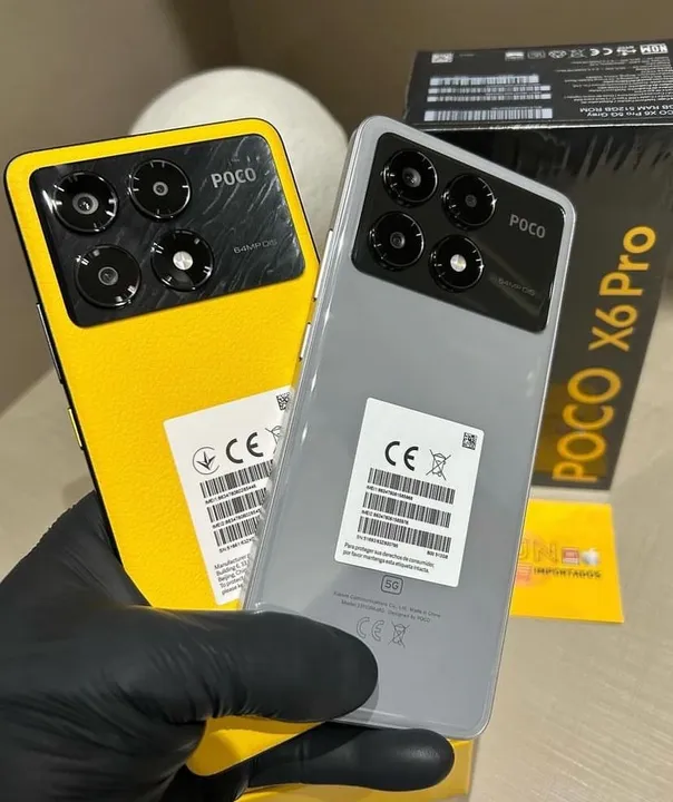Poco X6 Pro 5g NFC 512+12GB Ram Lacrado Global Garantia Entregamos