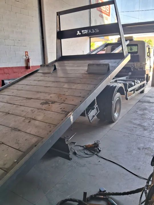 Plataforma hidráulica , prancha auto socorro - Foto 3