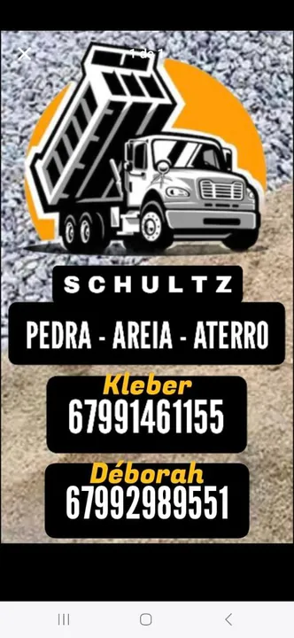Vendo Areia, pedra e aterro