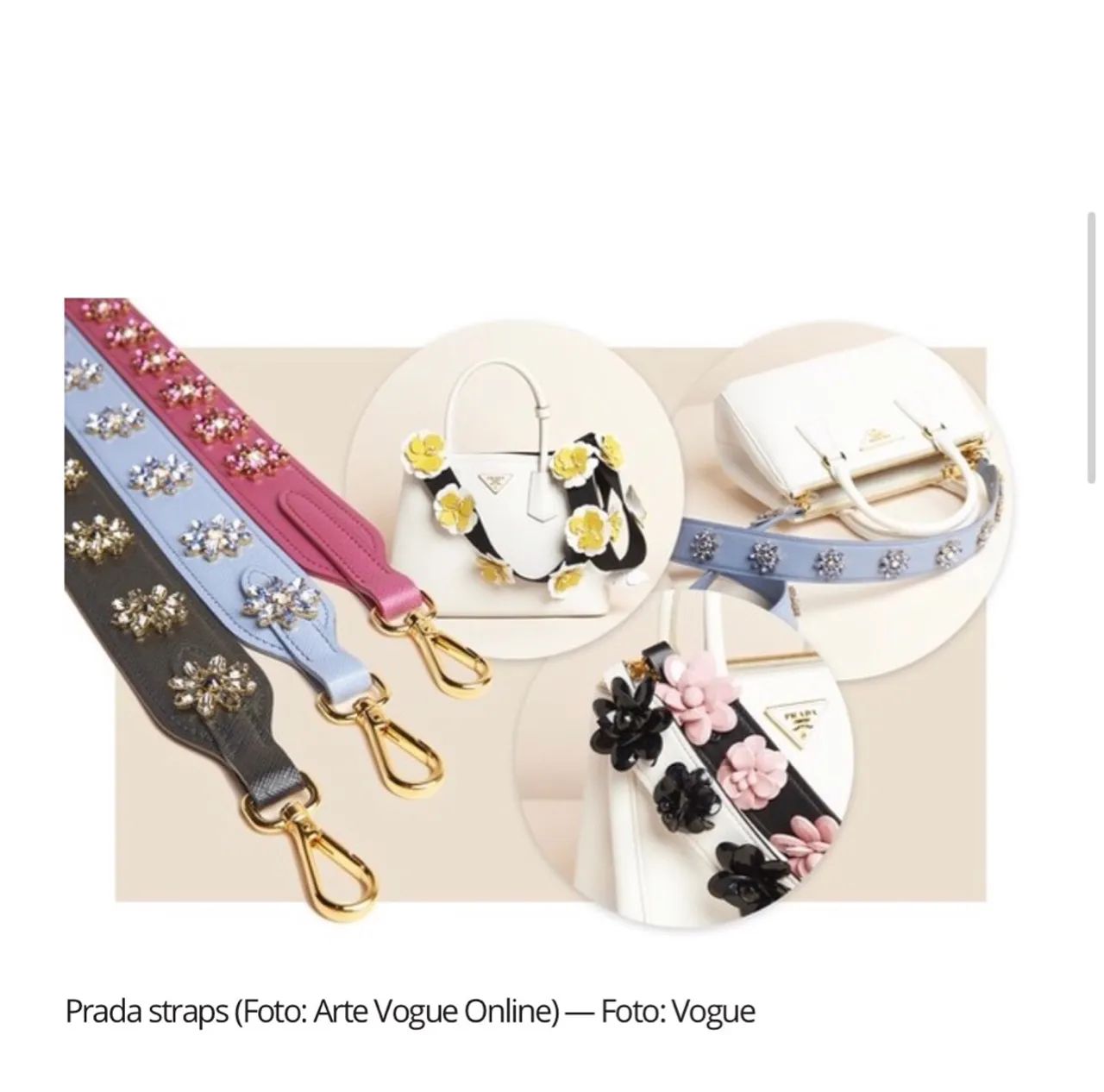 Alça Prada perfeita maravilhosa