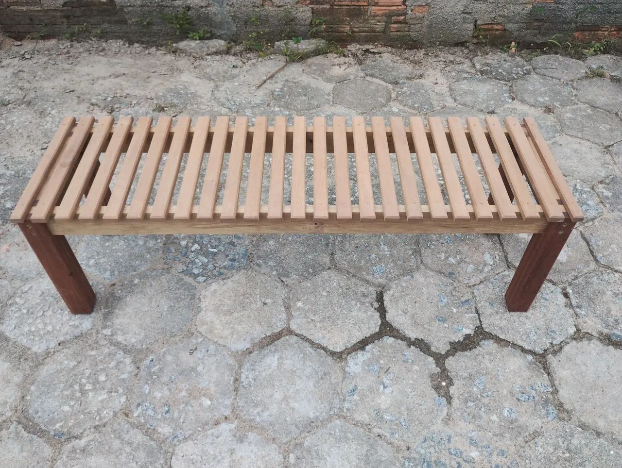Banco de madeira rústico  - Foto 2