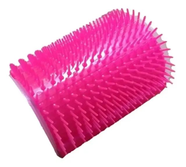 Kit 2 Escovas Parede Tira Pelos Cantos Gatos com Catnip Massagem - Foto 3