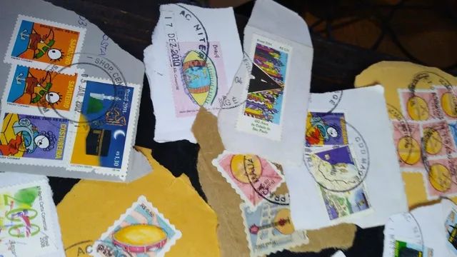Selos Filatélicos Lote 168 unidades