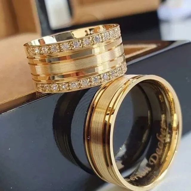 PAR DE ALIANÇAS COMPROMISSO  - Foto 5