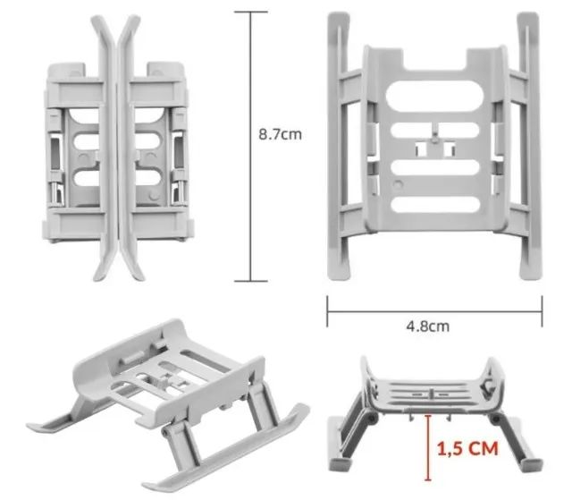 Extensor Trem De Pouso Dobravel Dji Mini 2, Mavic Mini E Se  Arduino Automação COD-CP643  - Foto 3