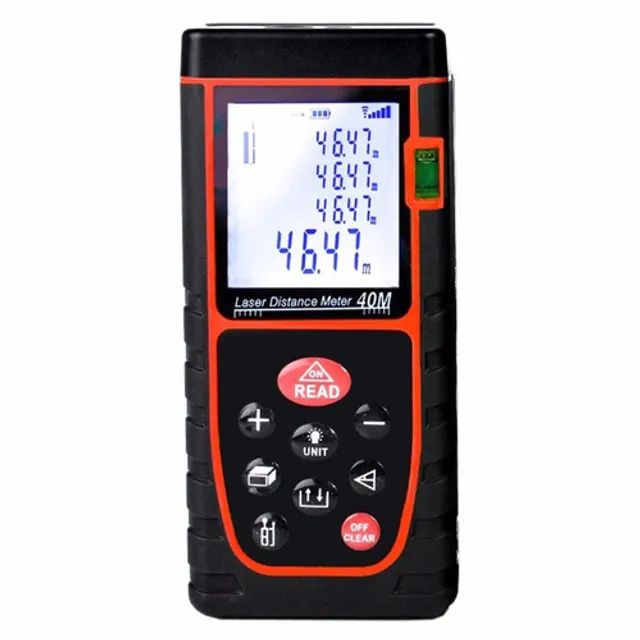 Trena Laser Telêmetro Medidor Distância Digital Oq 40 Metros