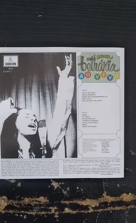 Maria Bethânia Ao Vivo 1970 - Foto 6