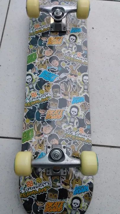 Skate Montado Bob Burniquist Abec 5  - Foto 5