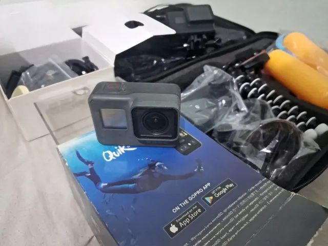 GoPro Hero 5 com Kit Completo de Acessórios - Ótimo Funcionamento - Foto 3