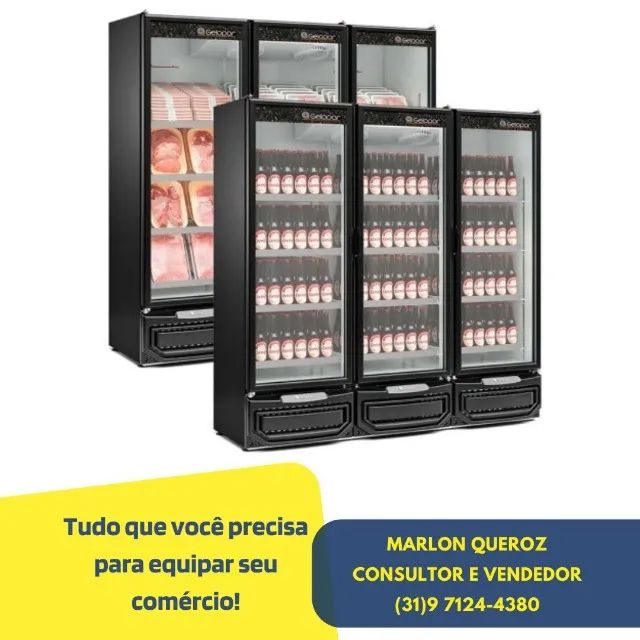 Auto Serviço Refrigerador Gelopar 3 Pts Novo