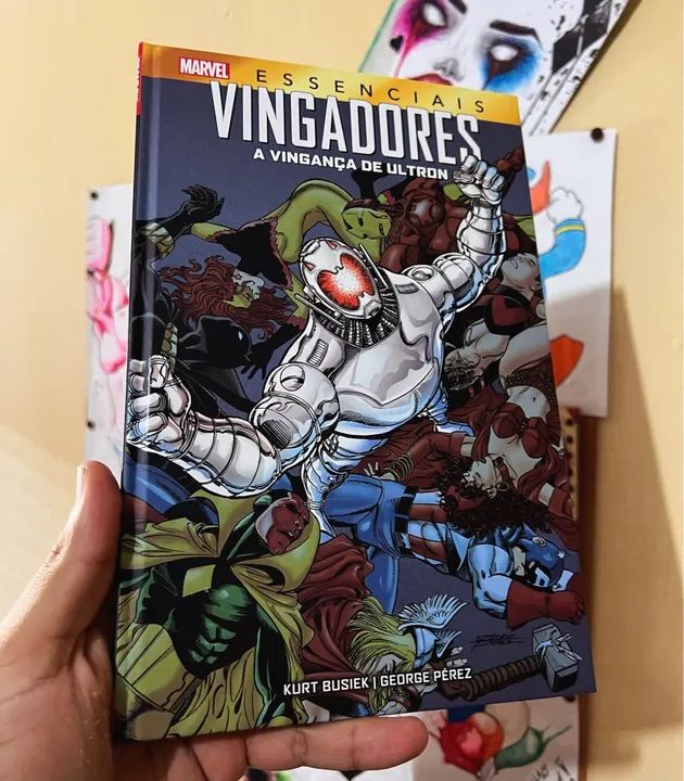 Vingadores a Vingança de Ultron marvel Essenciais