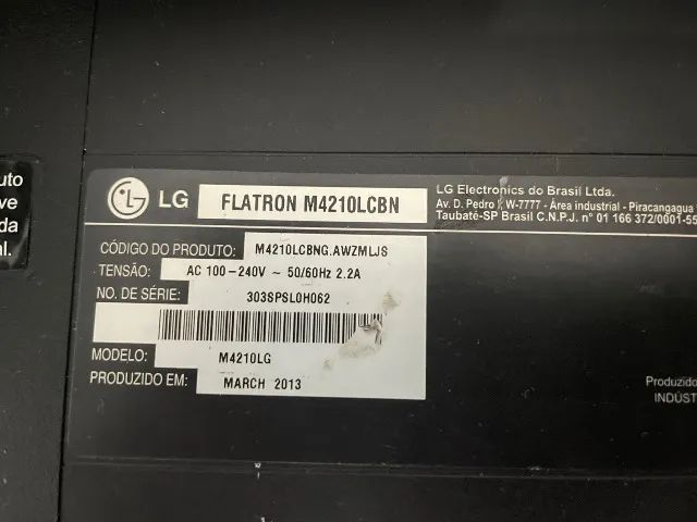 Monitor 42 polegadas LG full hd 60hz excelente funcionando 100% - Foto 3