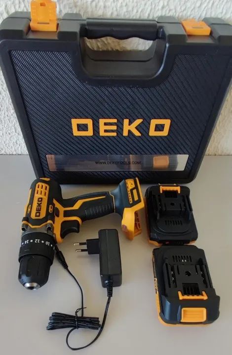 Furadeira Parafusadeira Sem Fio Portátil