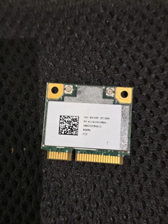 Toshiba satellite L755-S5216 portátil sem fio wifi cartão p/n: PA3839U-1MPC<br>