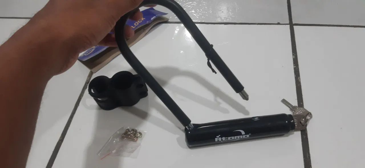 cadeado u-lock para bicicleta - já é o menor preço - Foto 2