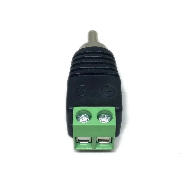 Adaptador Borne X Conector Plug RCA Macho para câmera - Foto 6