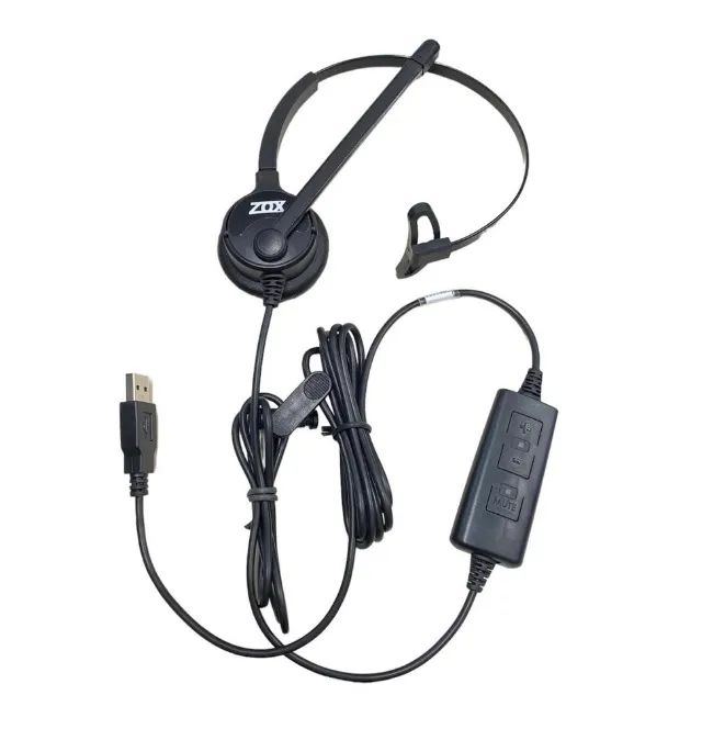 Fone Headset Usb Voip  Cancelador De Ruído Mod. Dh80  Zox - Foto 3