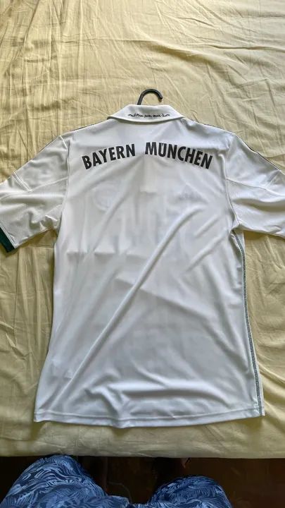 Camisa Reserva do Bayern de Munique 2013-2014 - Usada - Foto 2