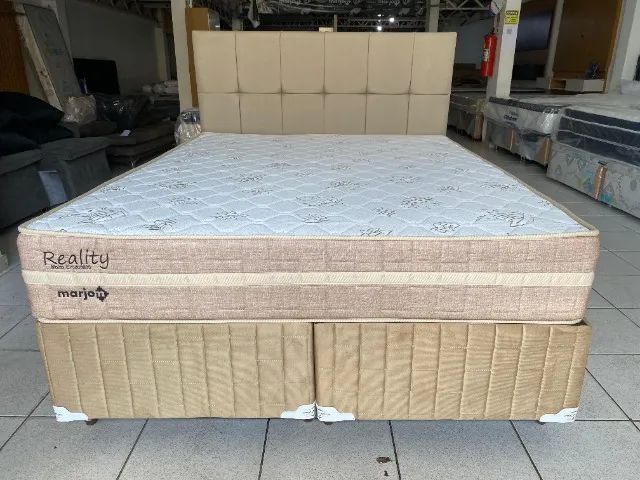 cama SUPER KING de molas ensacadas e brinde