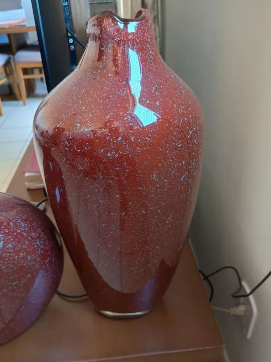 Par de Vasos Decorativos de murano - Foto 2