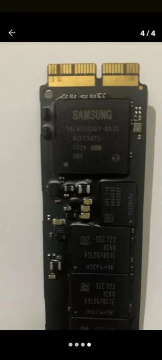 SSD 256GB para Macbook Air A1465  - Foto 2