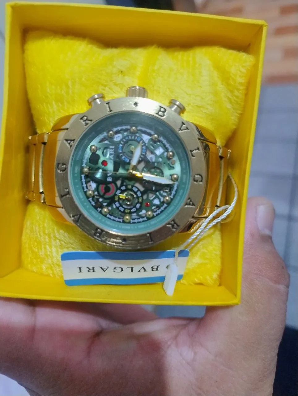 Relógio Bvlgari Dourado - Lindo e Elegante