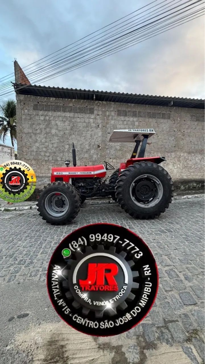 Trator Massey Ferguson 290 4x4 - Foto 2