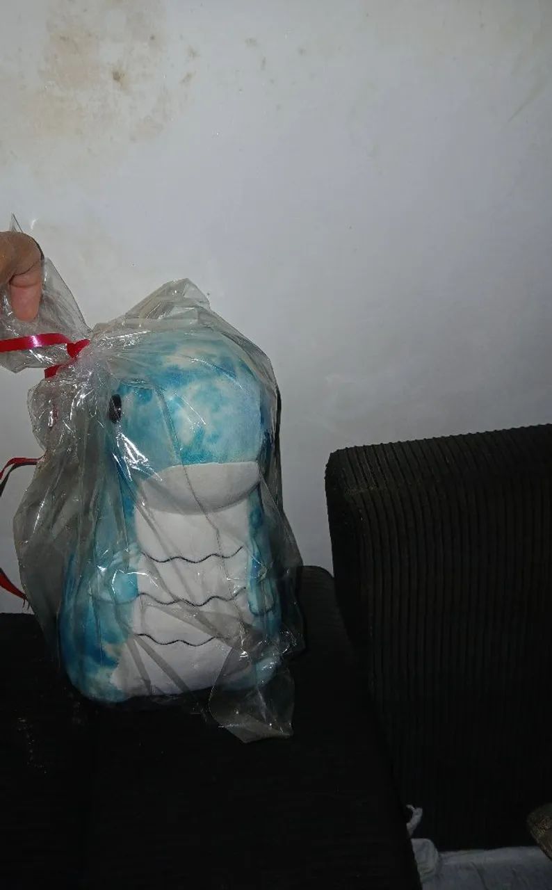 PELÚCIA DINOSSAURO AZUL  - Foto 2