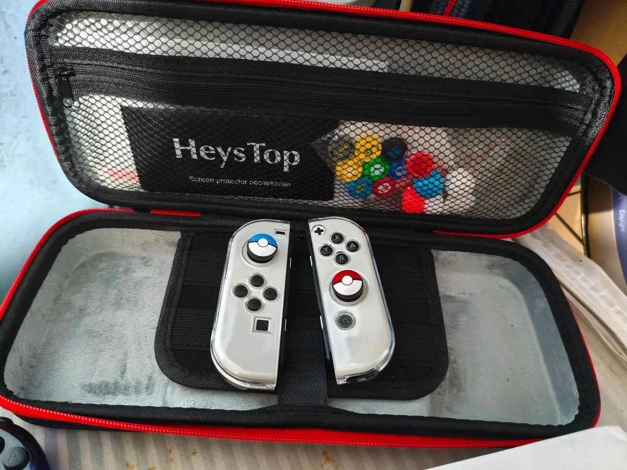 Nintendo switch Oled Desbloqueado 256gb Completo 64310773083011123