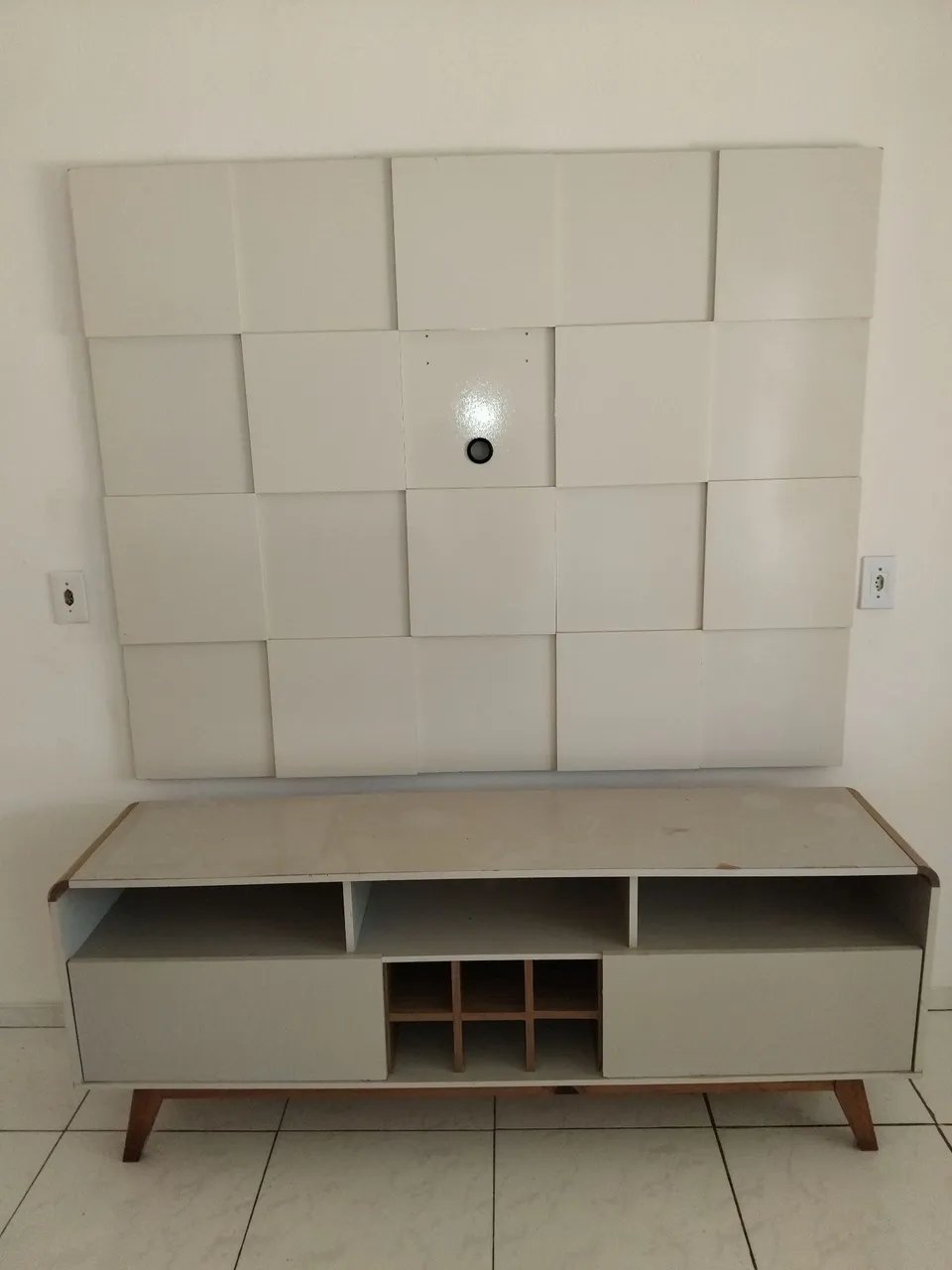 Vendo rack e painel